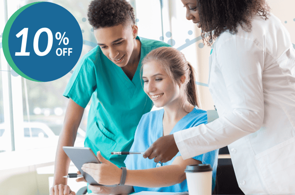 Med School Landing Page - Discount